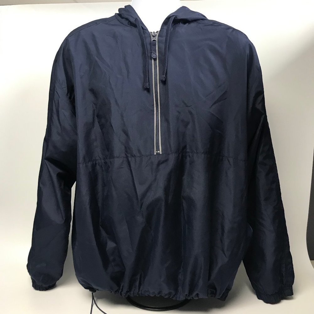 Simply For Sports Hooded Pullover Windbreaker Sz L